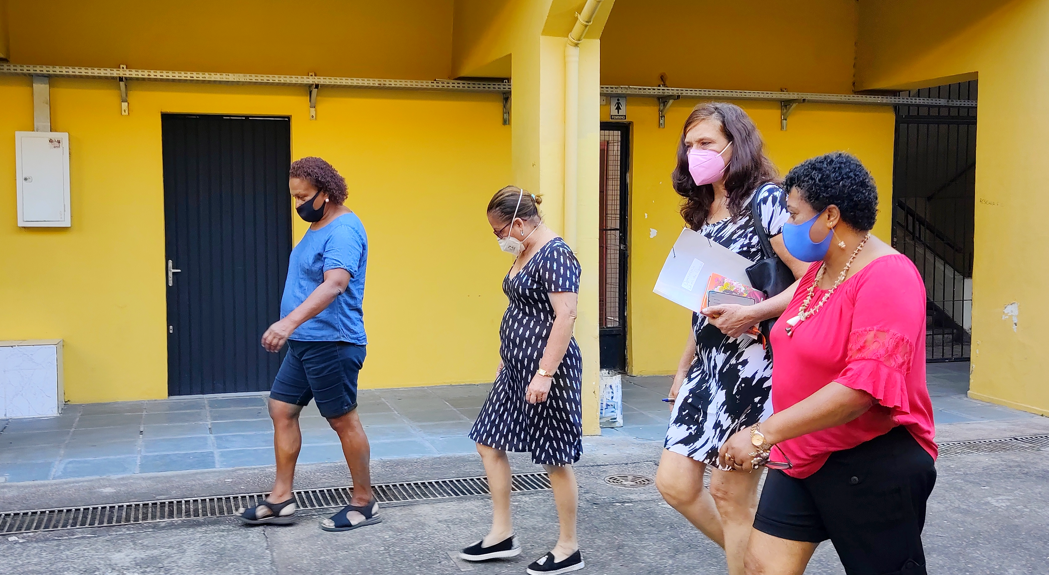Sofia visita o Colégio Protásio Alves pela Operação Dever de Casa